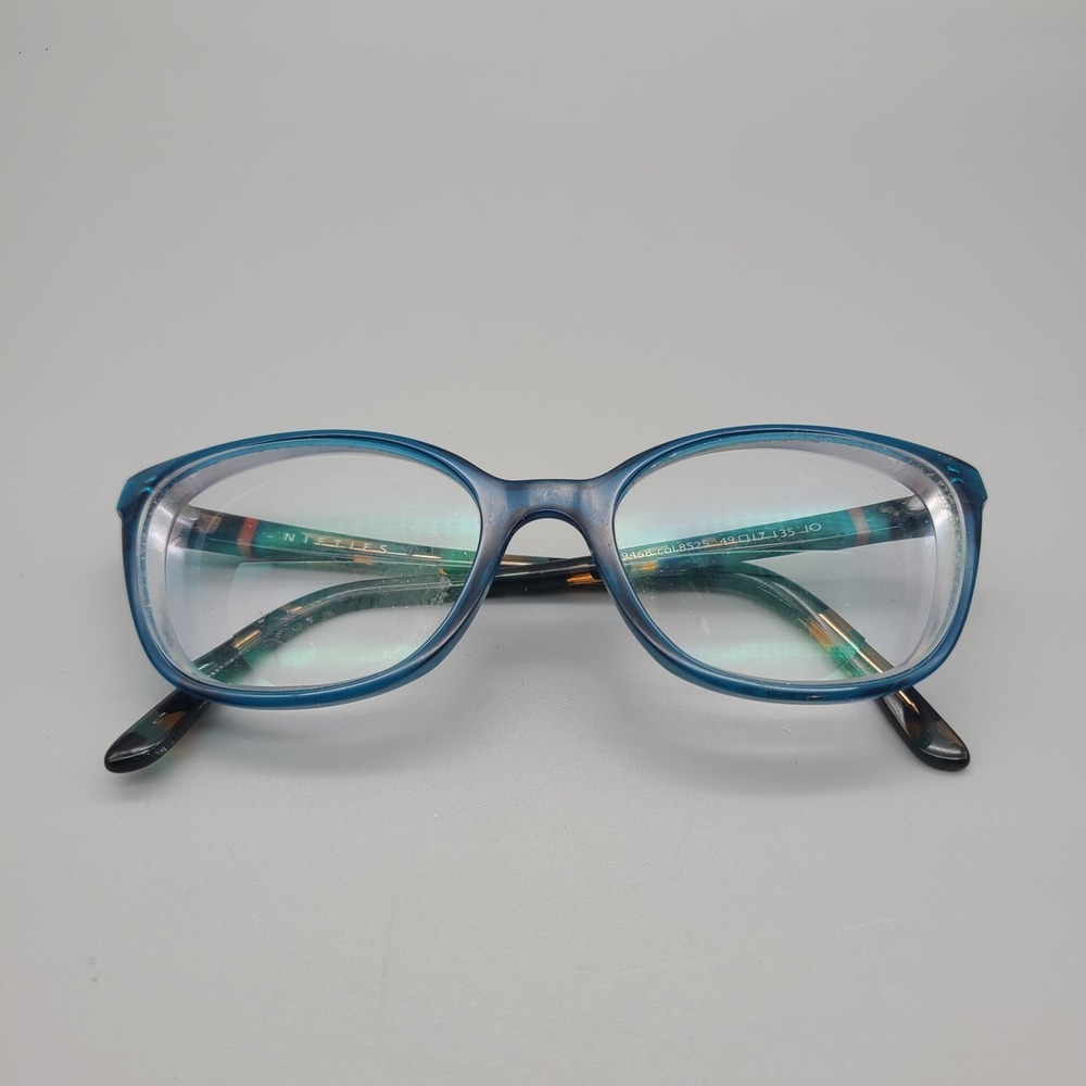 NIFTIES NI9468 col 8525 Turquoise EYEGLASSES GLASSES 49-17-135mm Full Rim